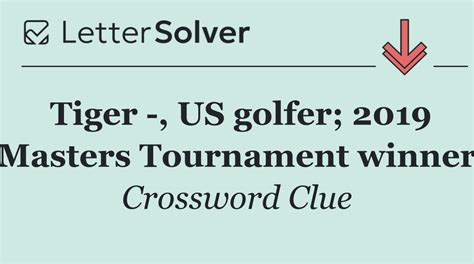 2019 masters winner.